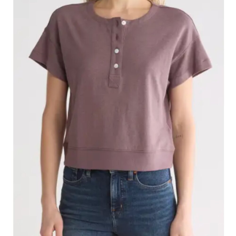 Madewell Women's Sonoma Boxy Henley